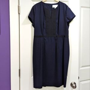 Hugo Boss Dress Navy & Black size 10